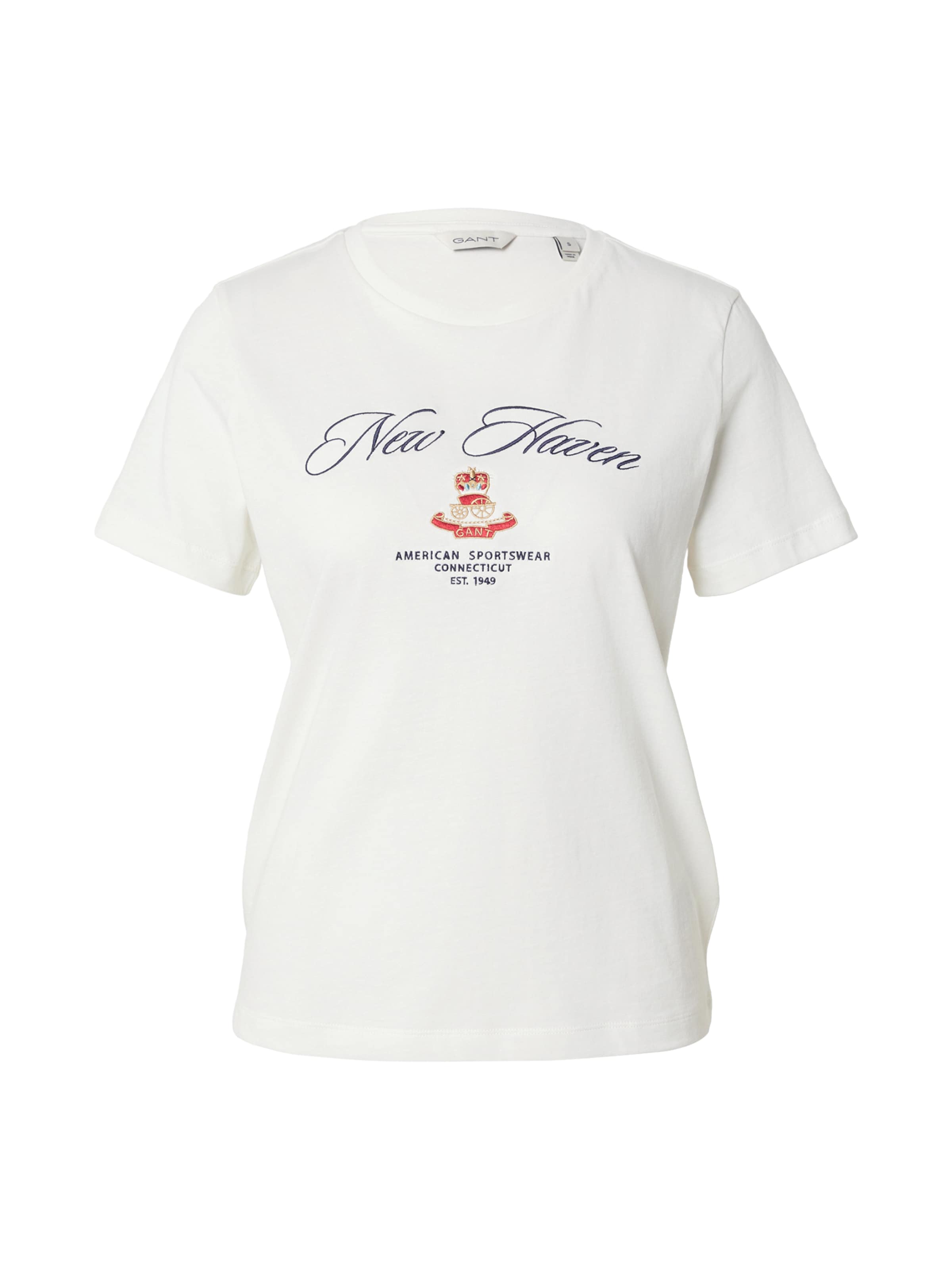 GANT Тениска в бежово: отпред