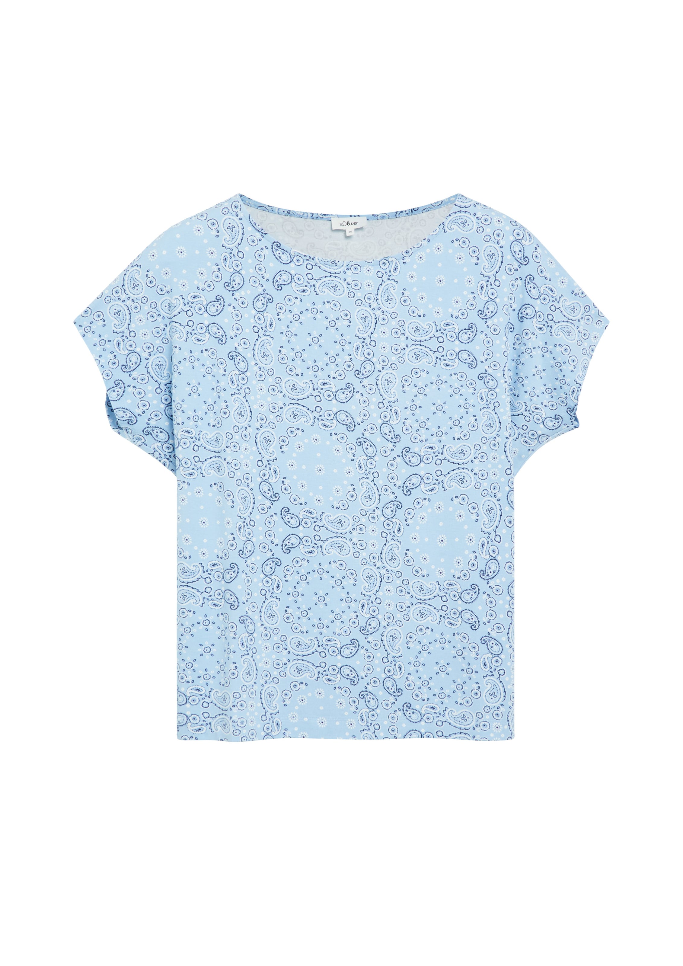 s.Oliver Shirt in Blue: front