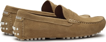 LOTTUSSE Moccasins 'Nautico' in Brown