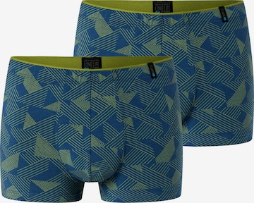 SCHIESSER Boxer shorts ' Long Life Soft ' in Blue: front