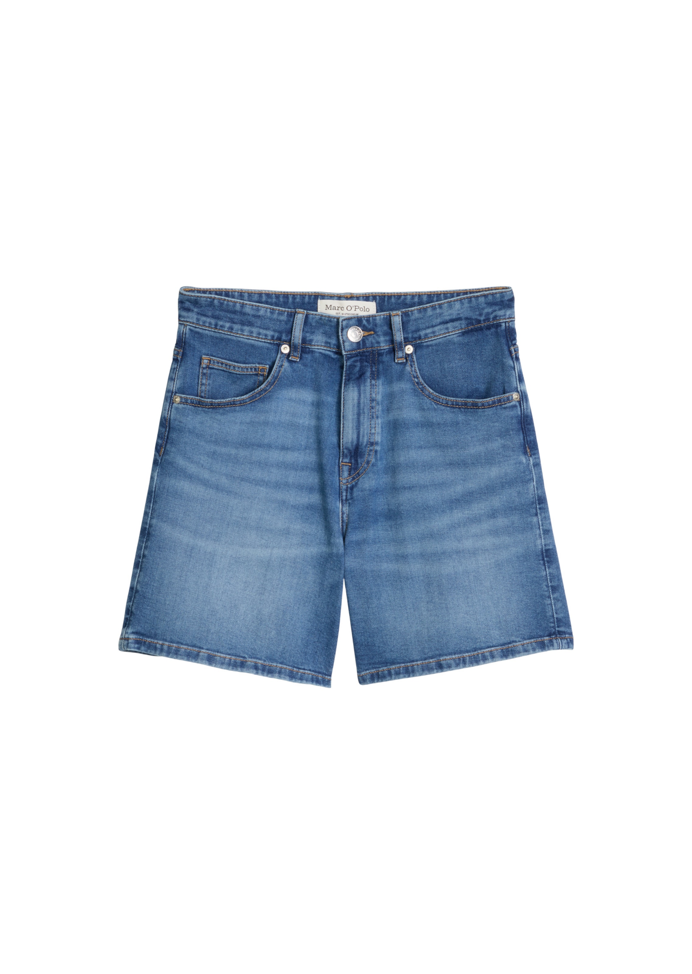 Marc O'Polo Regular Shorts in Blau: Vorderseite