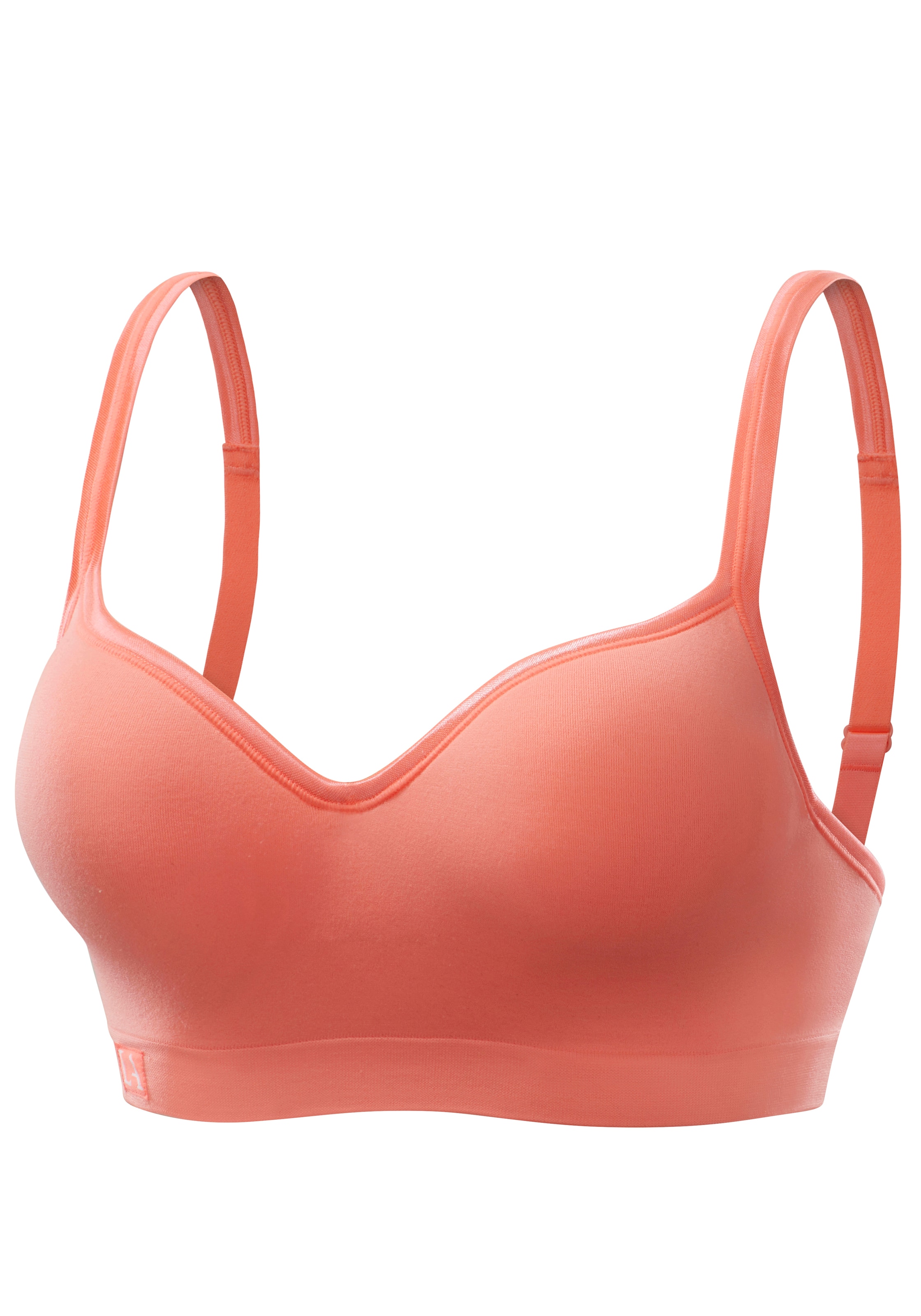 LASCANA ACTIVE Bustier Sportmelltartók - narancs