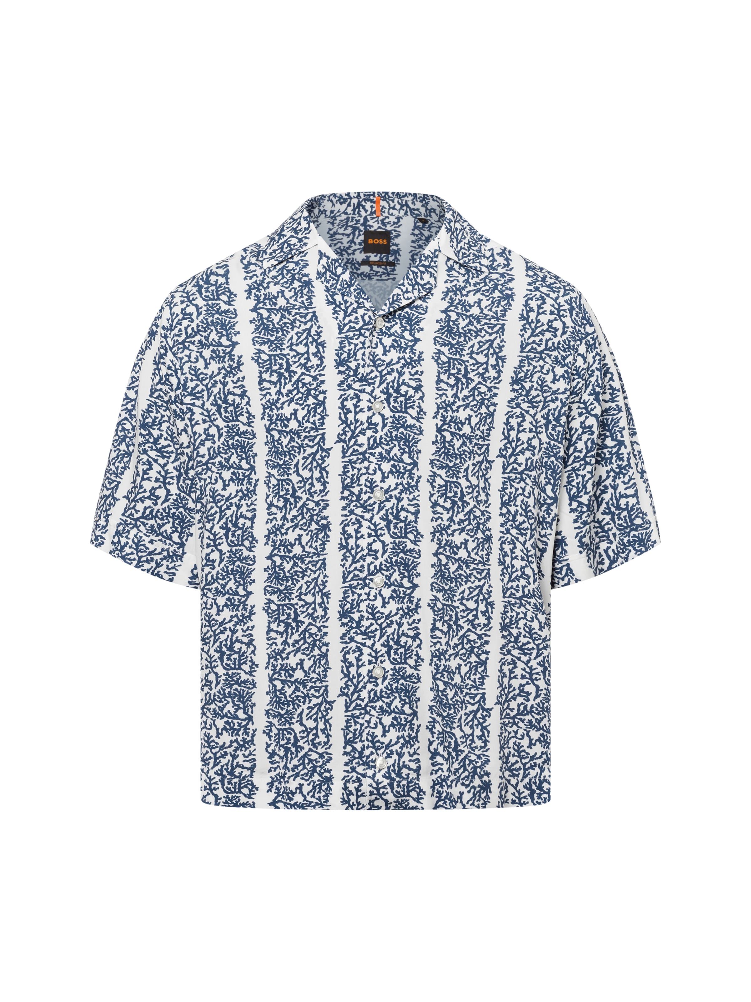 BOSS Comfort fit Overhemd 'Lapisy_M' in Blauw: voorkant