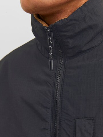 JACK & JONES Fleecejacke 'Marvin' in Braun