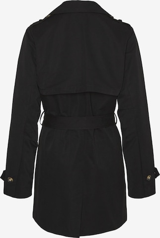 VERO MODA Between-Seasons Coat 'CHLOE' in Black