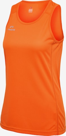 Haut de sport Newline en orange