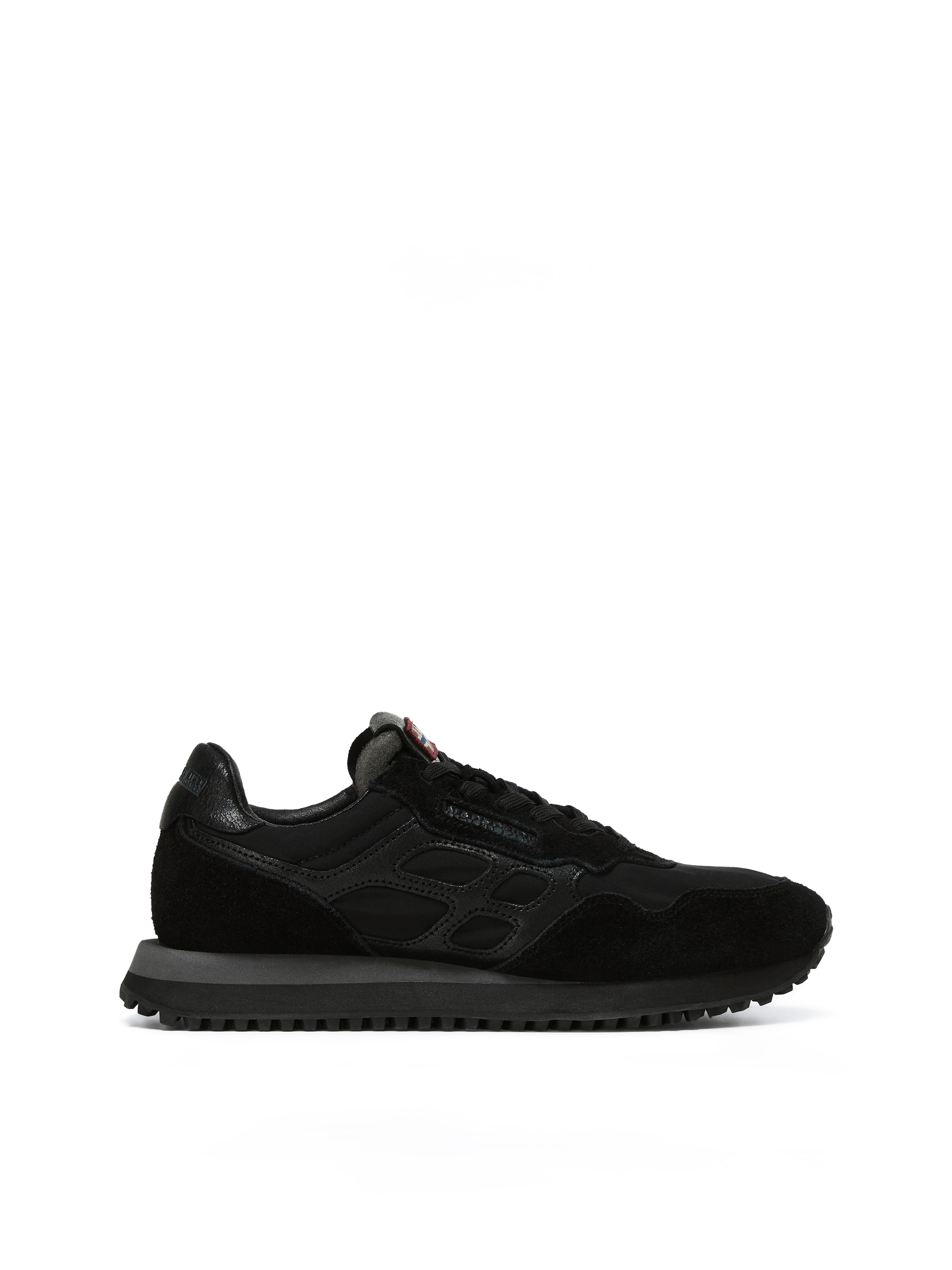 NAPAPIJRI Låg sneaker i svart: framsida
