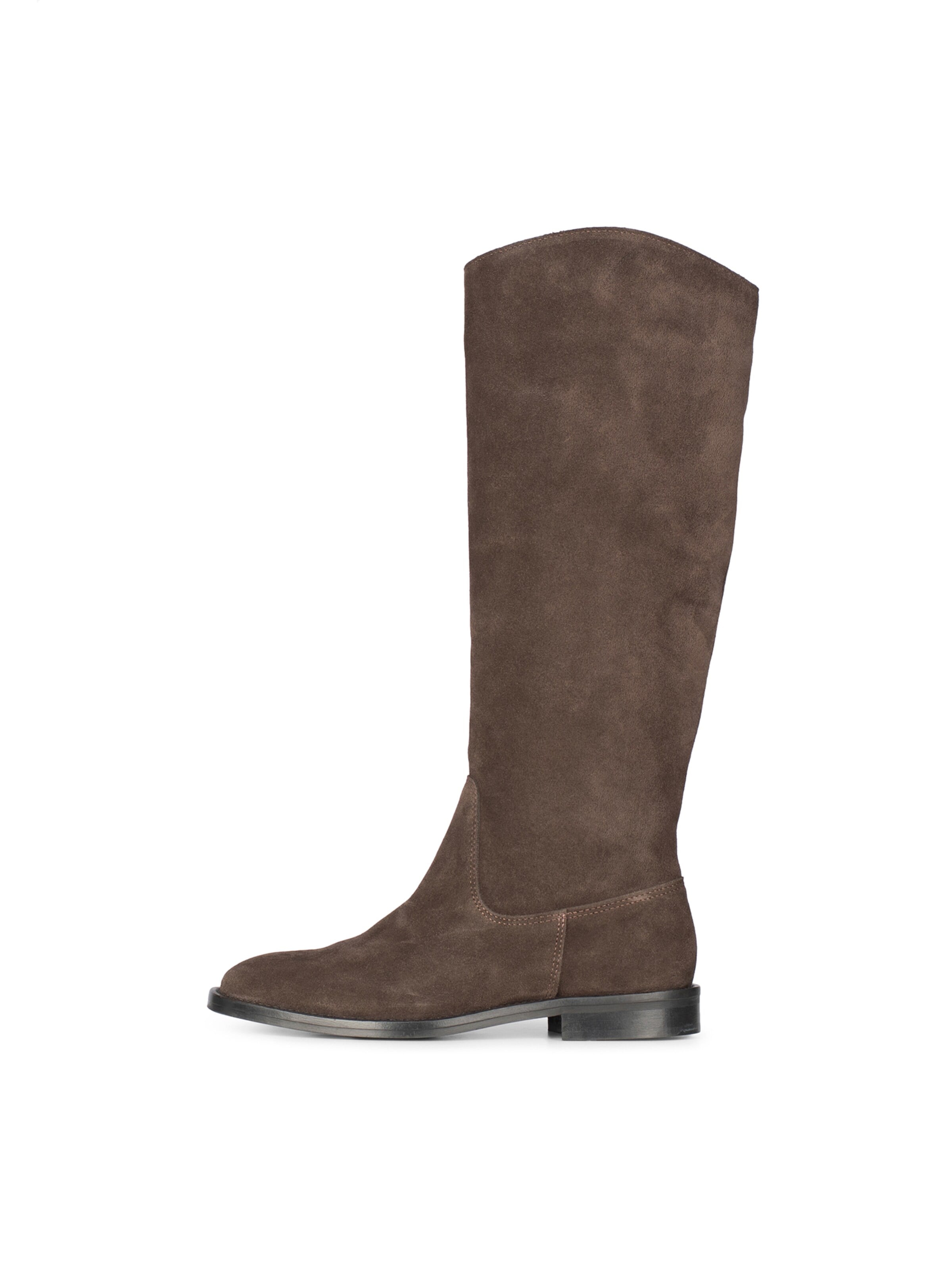 Bottes 'Isabella' Poelman en marron : devant