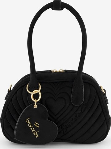 Braccialini - Bolso de mano 'Beth Matelassé' en negro: frente