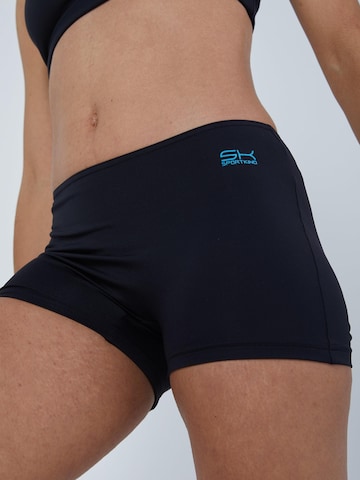 SPORTKIND Skinny Sportbroek 'Short Tights' in Zwart