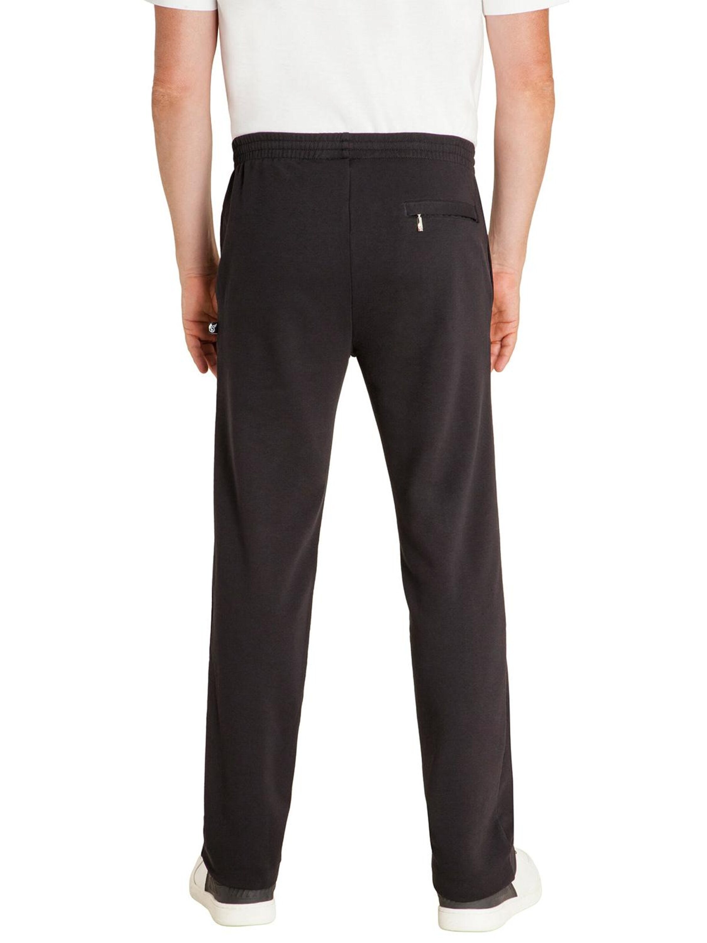 HAJO Regular Hose 'Herren Freizeithose Basic - Premium Komfort'‌‌‌ in Schwarz