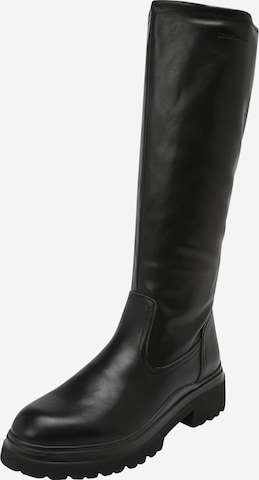 TOM TAILOR DENIM Boots in Black: front