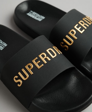 Superdry Mules in Black