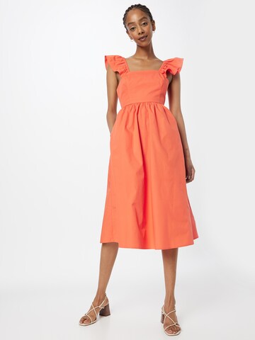 Compania Fantastica Kleid in Orange: predná strana