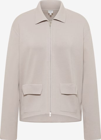 ETERNA Strickjacke in Grau: Vorderseite