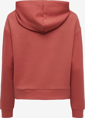 ONLY PLAY Athletic Sweatshirt in Red