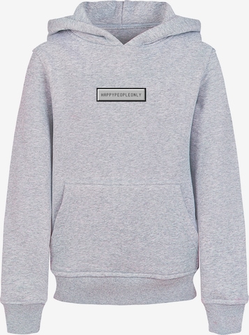 Sweat-shirt 'SIlvester Party Happy People Only' F4NT4STIC en gris : devant