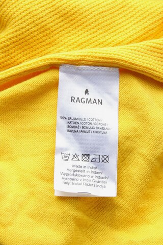 Ragman Baumwoll-Pullover XXL in Gelb