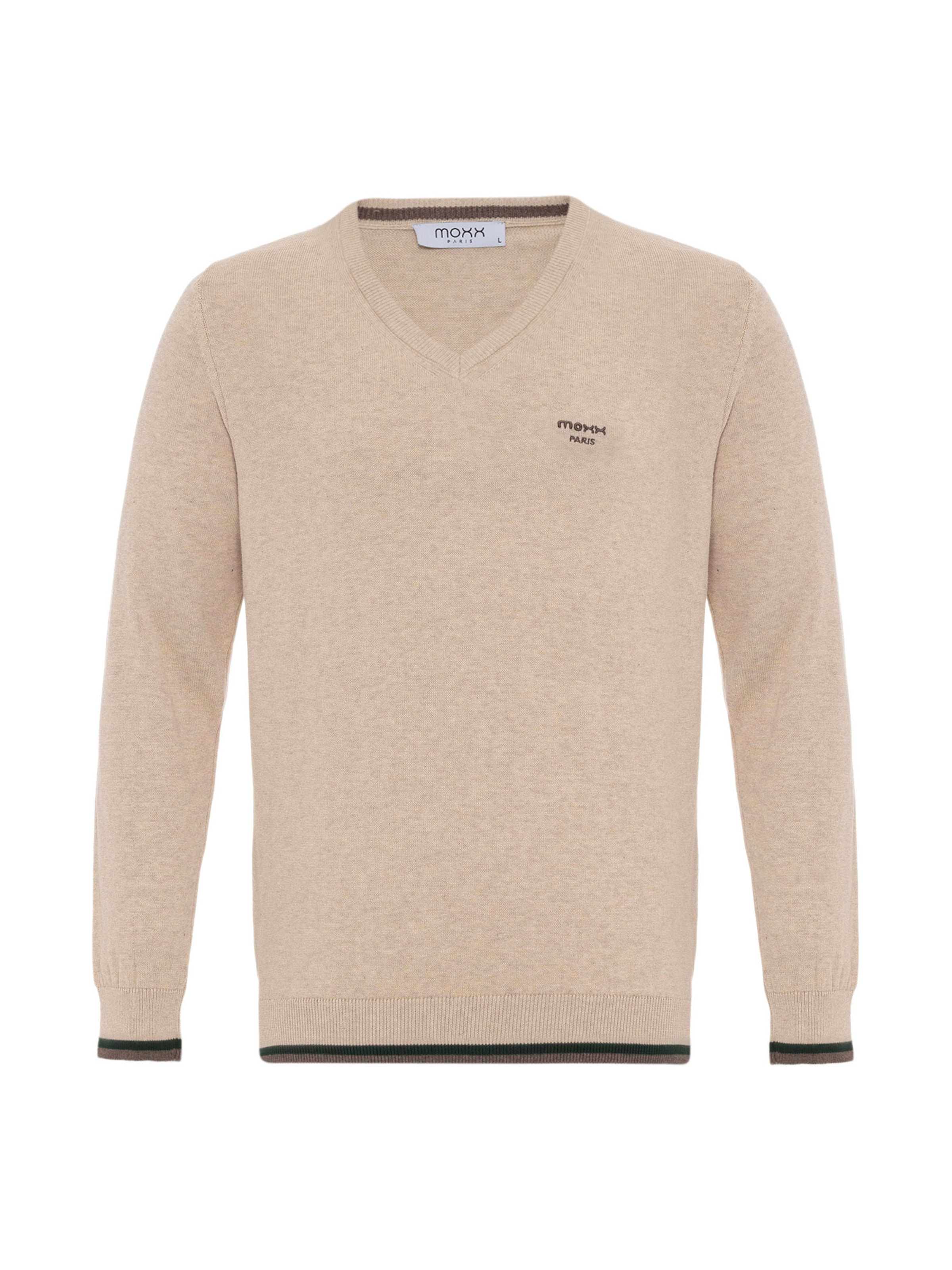 bēšs Moxx Paris Džemperis: no priekšpuses