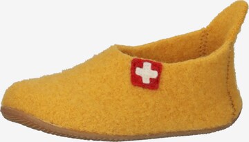 Living Kitzbühel Slippers in Yellow: front