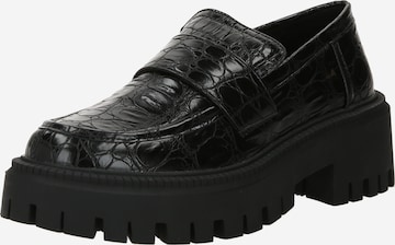 TOPSHOP - Sapato Slip-on 'Connie' em preto: frente