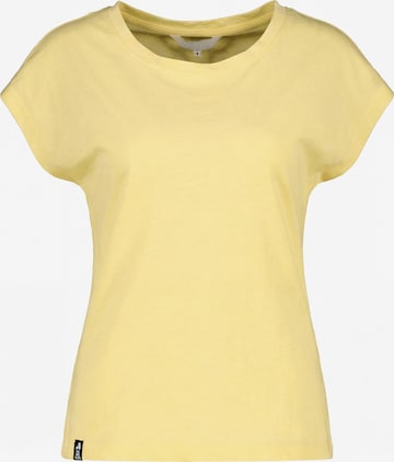 T-shirt 'SigridAK A' alife & kickin en jaune : devant