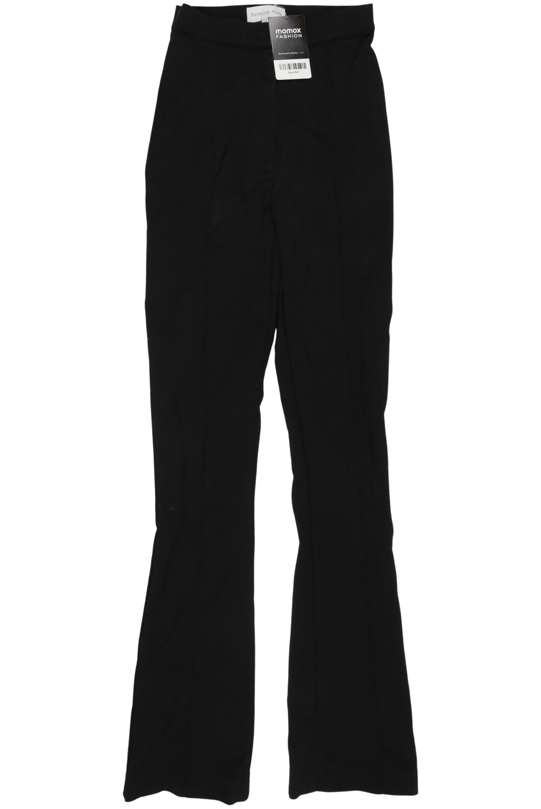 PATRIZIA PEPE Pants in XXS in Black: front