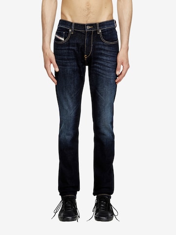 mėlyna DIESEL Prigludęs Džinsai '2019 D-STRUKT': priekis