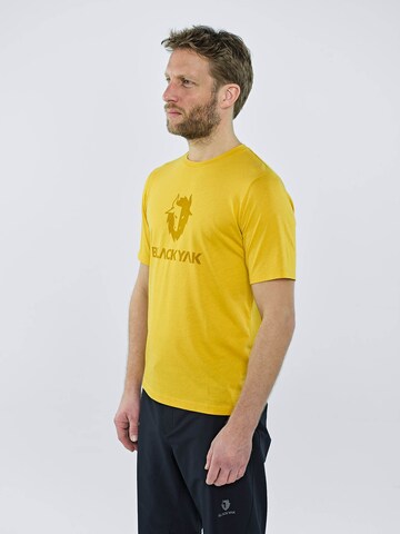 BLACKYAK T-Shirt 'Ramo' in Gelb