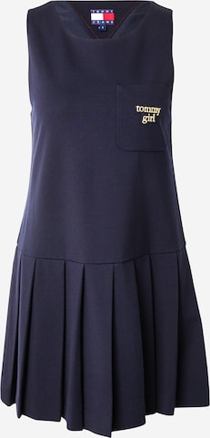Tommy JeansHaljina - plava boja: prednji dio