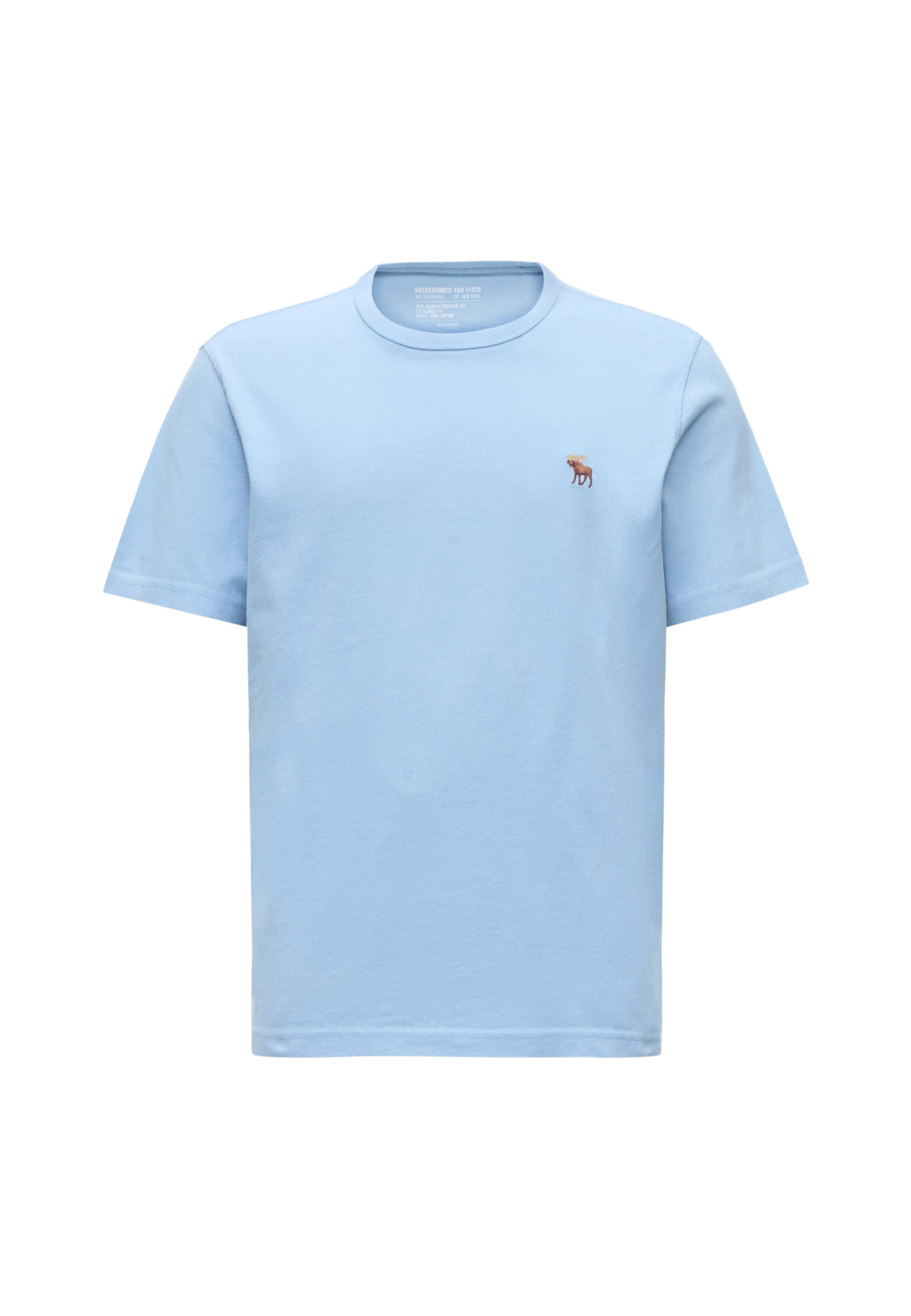 T-Shirt Abercrombie & Fitch en bleu : devant