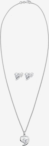 ELLI Schmuckset Herz in Silber: Vorderseite