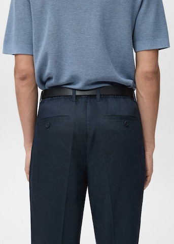 MANGO MAN Loosefit Hose 'Lighter' in Blau