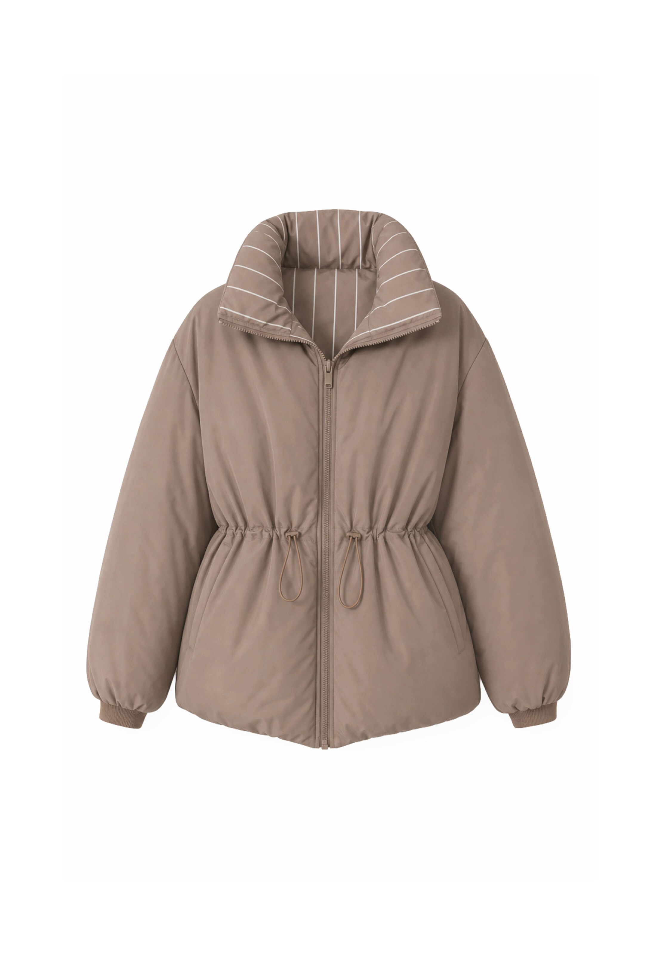 OH APRIL Between-season jacket 'Nancy' in L in Taupe / White, Item view