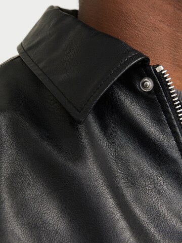 JACK & JONES Φθινοπωρινό και ανοιξιάτικο μπουφάν 'JCOChrome' σε μαύρο