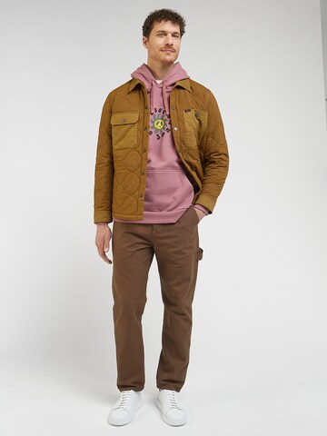 Lee Sweatshirt 'LOOSE HOODIE' in Purple