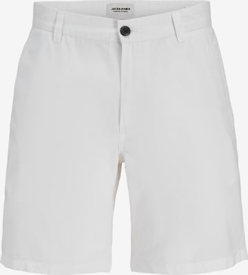 JACK & JONES Chino trousers in White: front