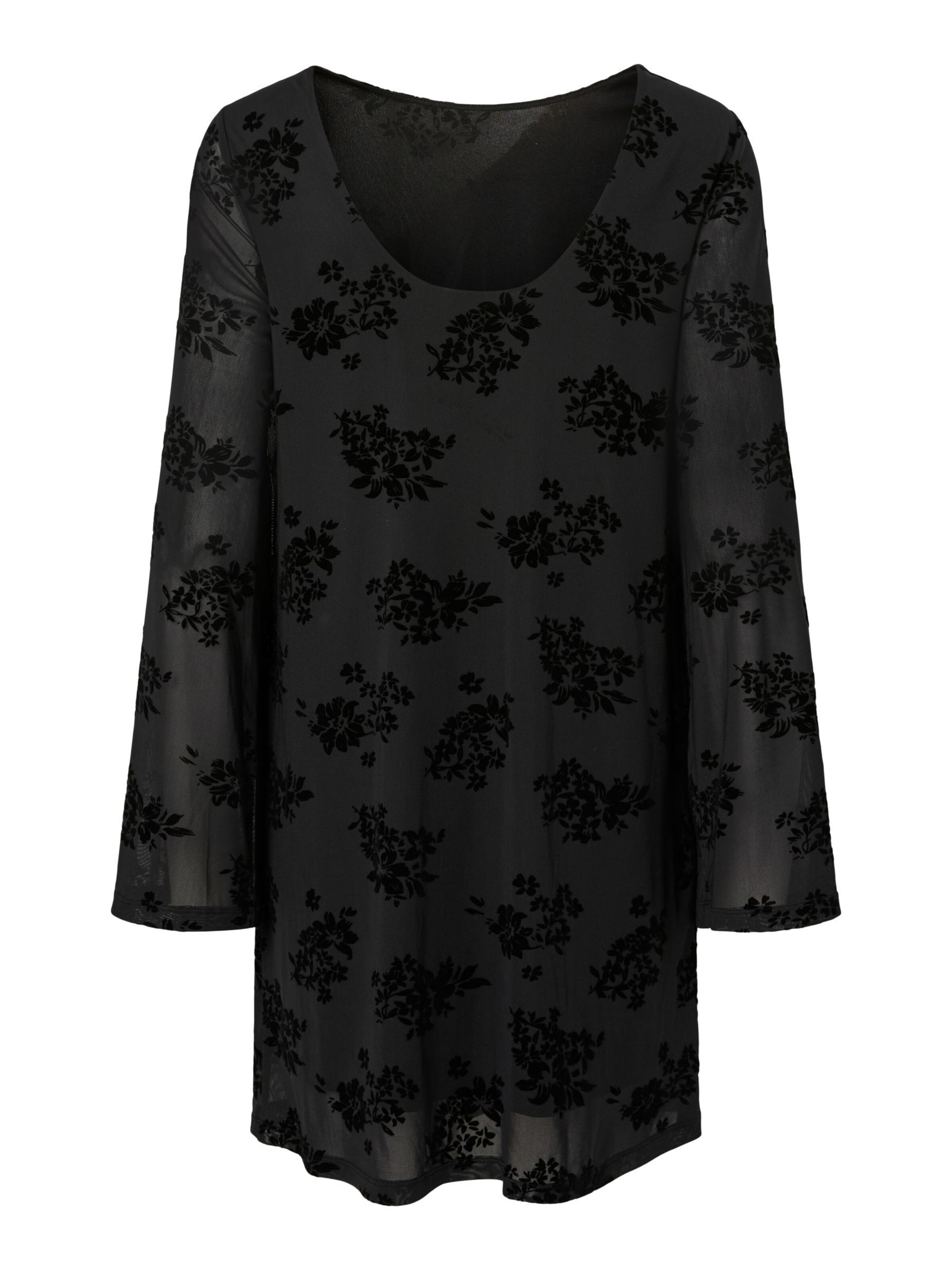 PIECES Kleid in Schwarz