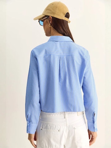 Camicia da donna di Bianco Lucci in blu