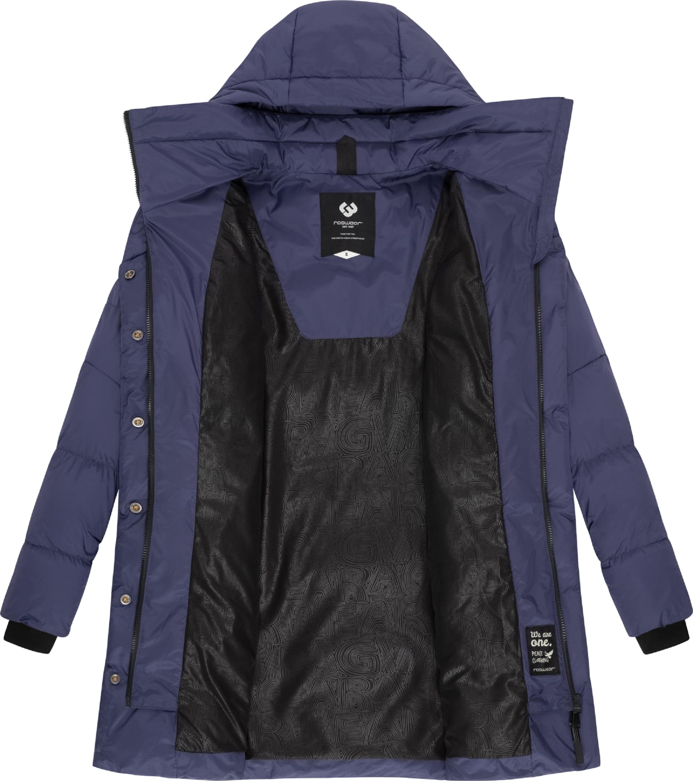 Ragwear Winter coat 'Niara' in Blue