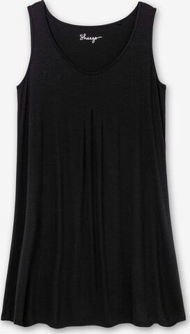 SHEEGO Beach dress in Black: front