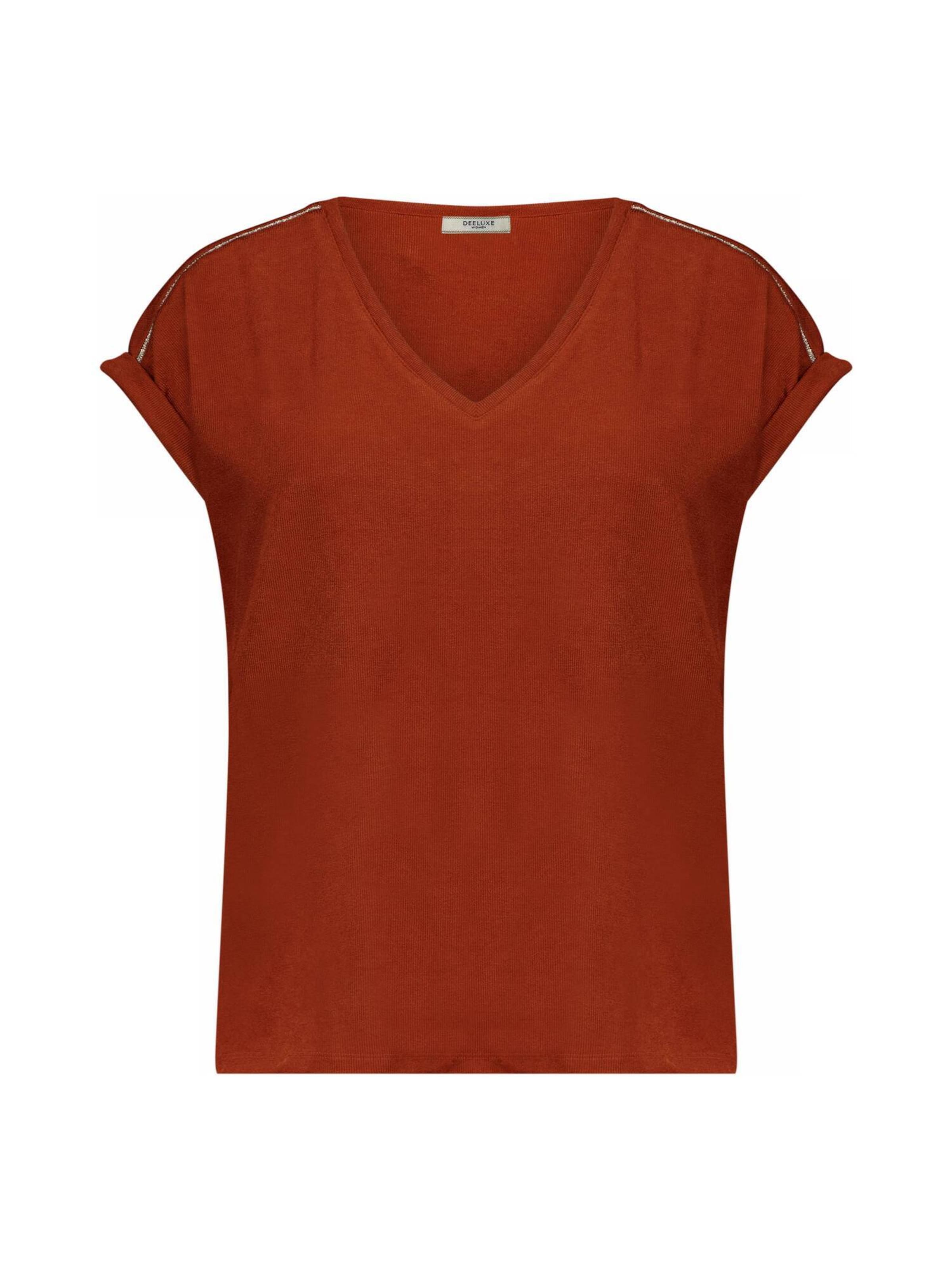 Deeluxe T-Shirt 'Kriva' in Rot: Vorderseite