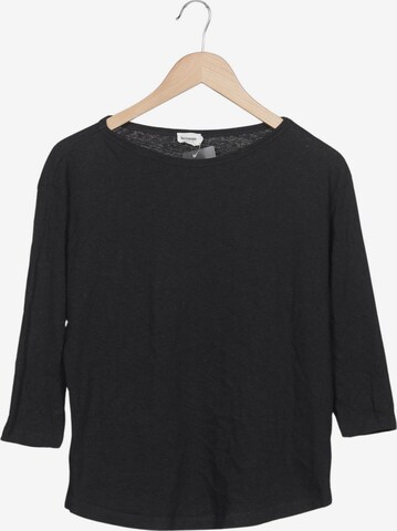 hessnatur Top & Shirt in L in Black: front