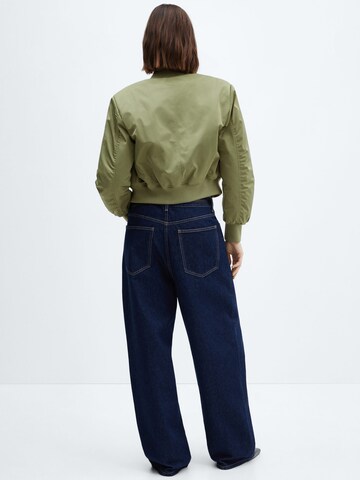 MANGO Between-Season Jacket 'Crush' in Green