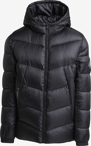 Giacca invernale 'Merciato' di Zavetti Canada in nero: frontale