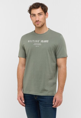 MUSTANG Shirt 'Austin' in Green: front