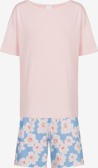 Mey Pyjama 'Serie Caja' in de kleur Blauw / Oranje / Rosa, Productweergave