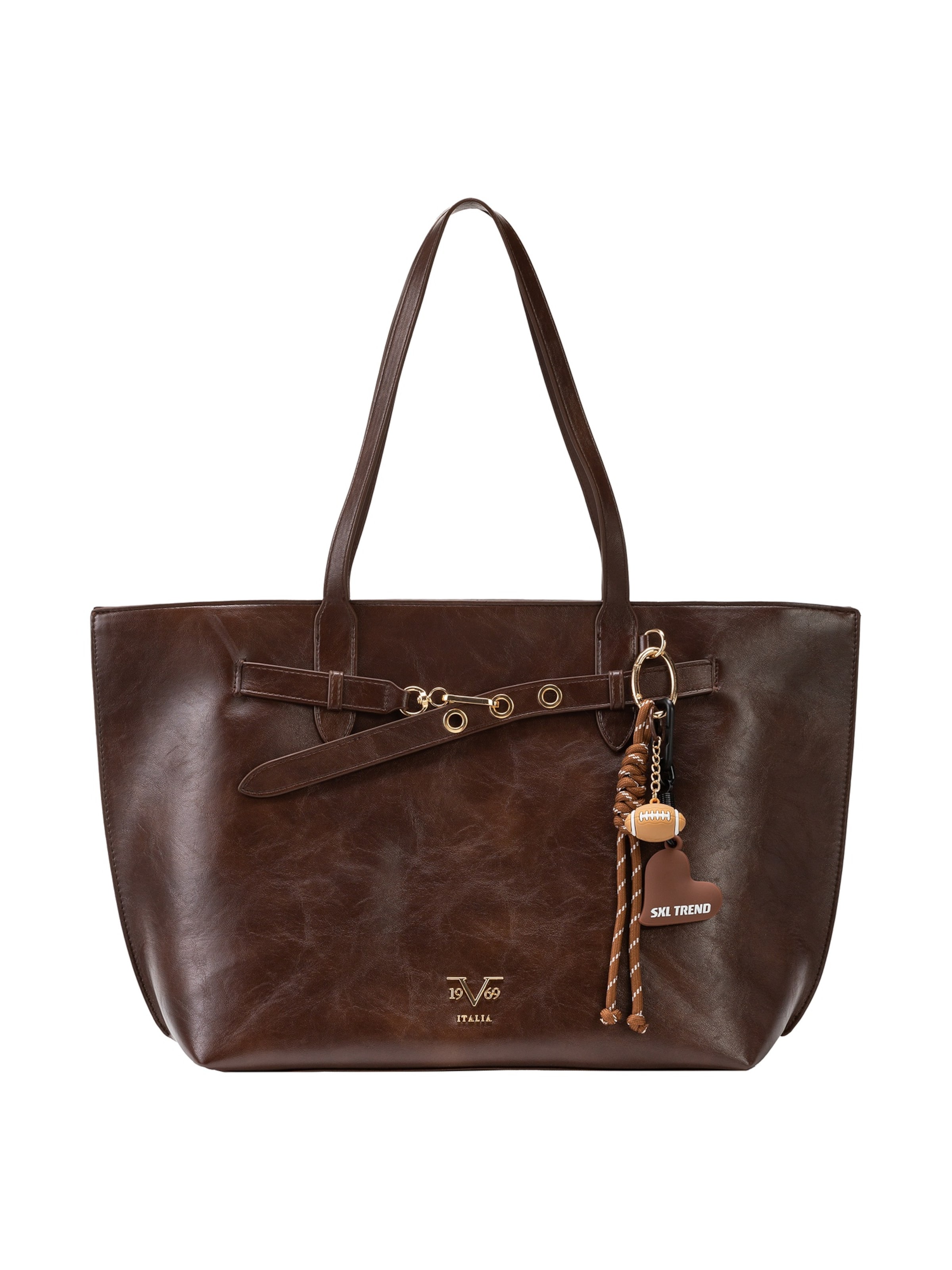 19V69 ITALIA Shopper 'Ragusa' in Brown: front