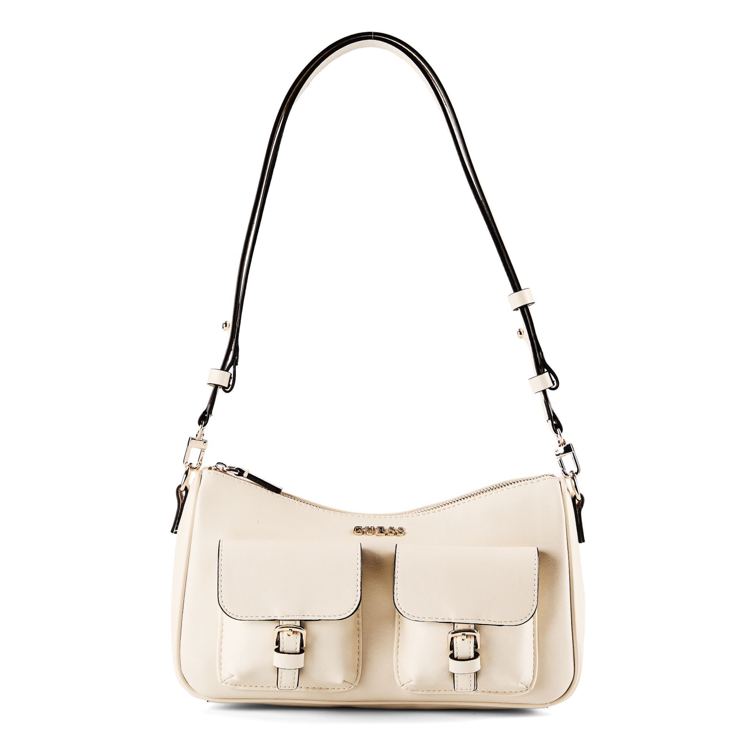 GUESS Schultertasche 'Kassie' in Beige: Vorderseite