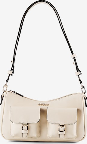 Sac bandoulière 'Kassie' GUESS en beige : devant